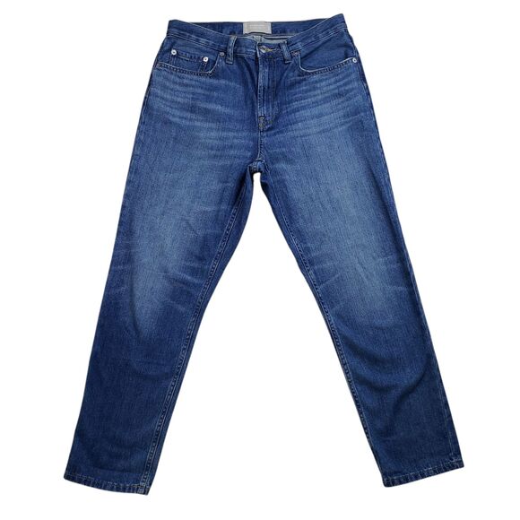 Everlane Denim - Everlane The Super Soft Straight Leg Jeans Womens 27 Blue Organic Cotton